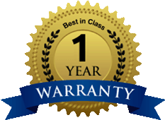 One Year Unlimited Mileage Warranty